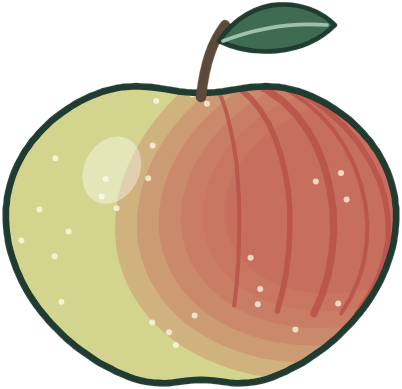 Apfel Brettacher (Zeichnung)