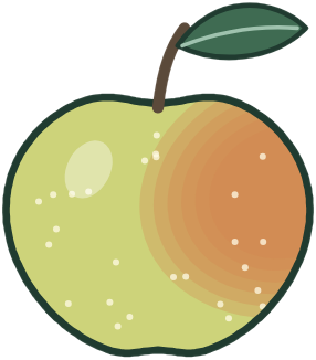 Apfel Bittenfelder Sämling (Zeichnung)